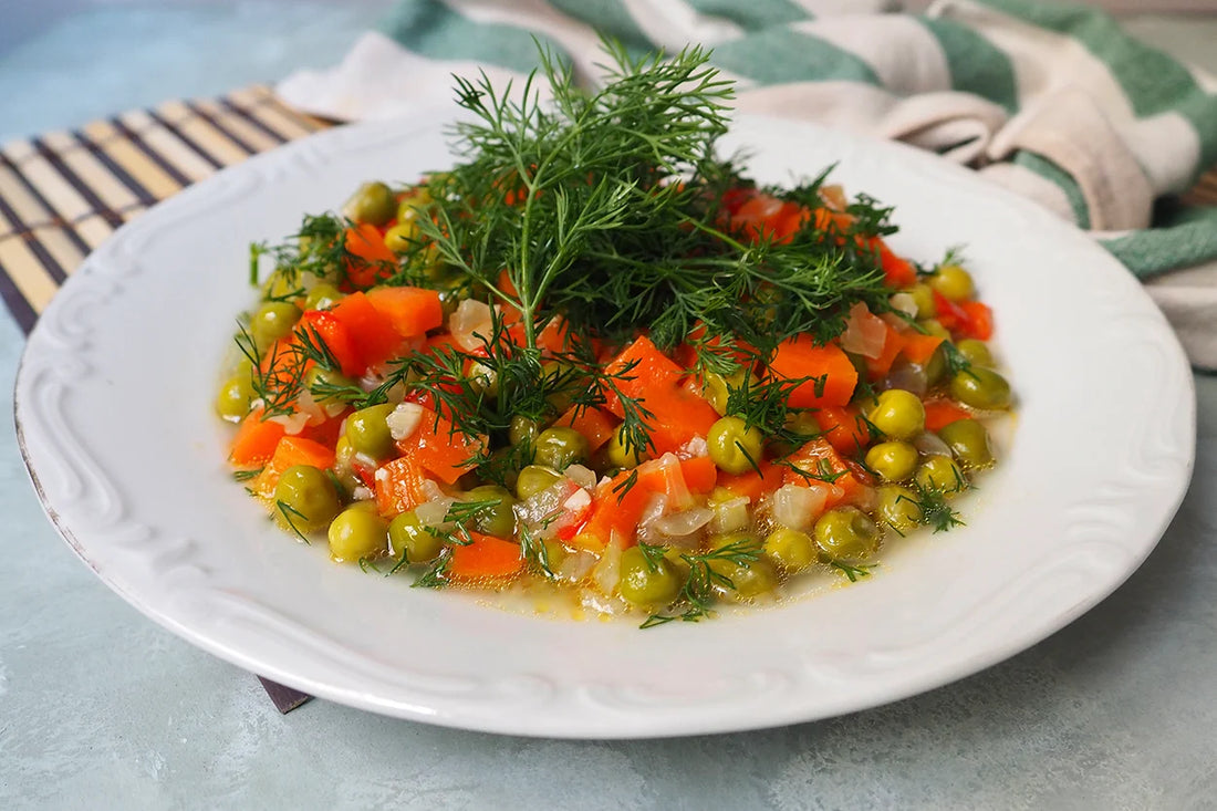 Peas with Olive Oil