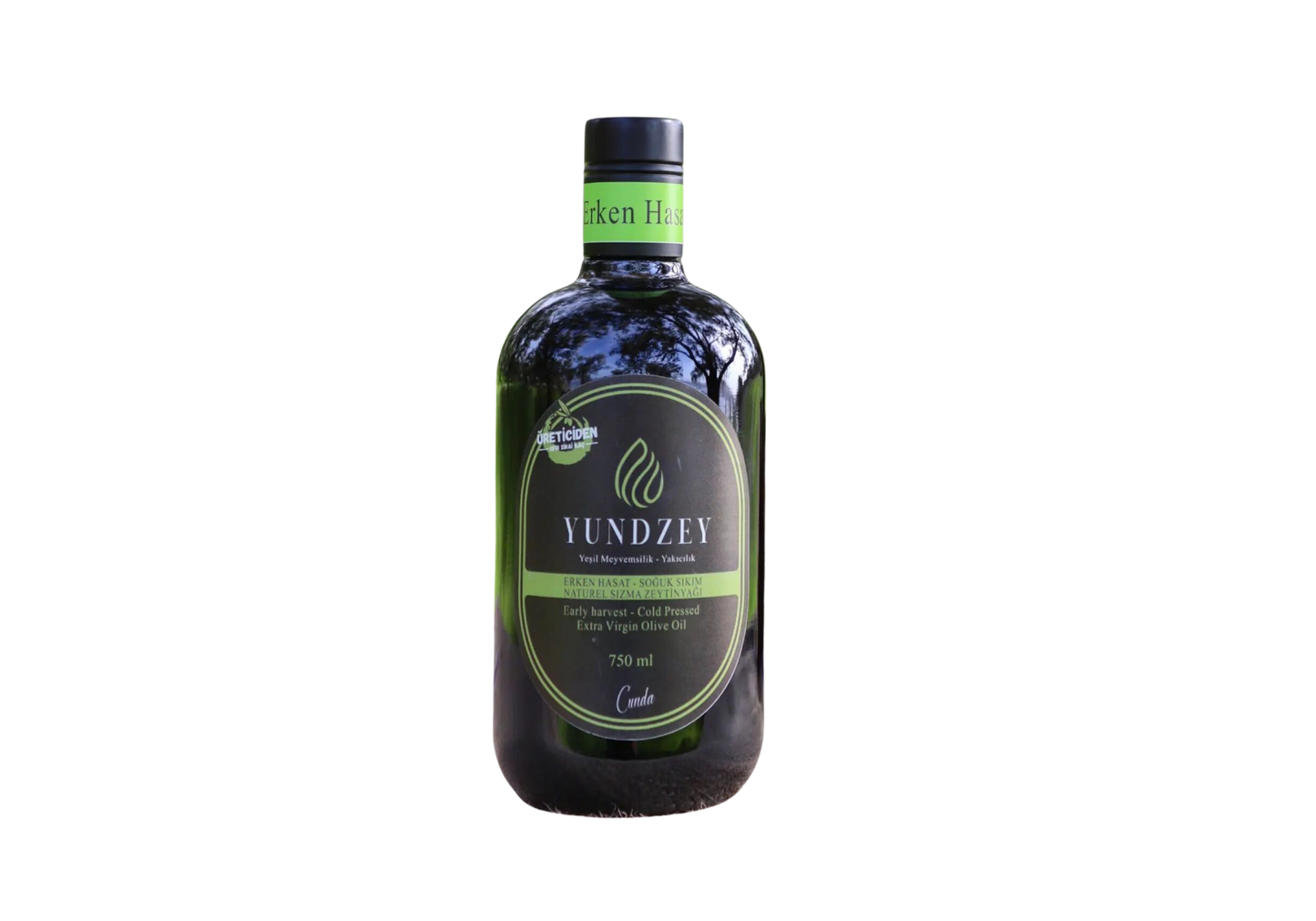 Yundzey olive oil elegant bottle